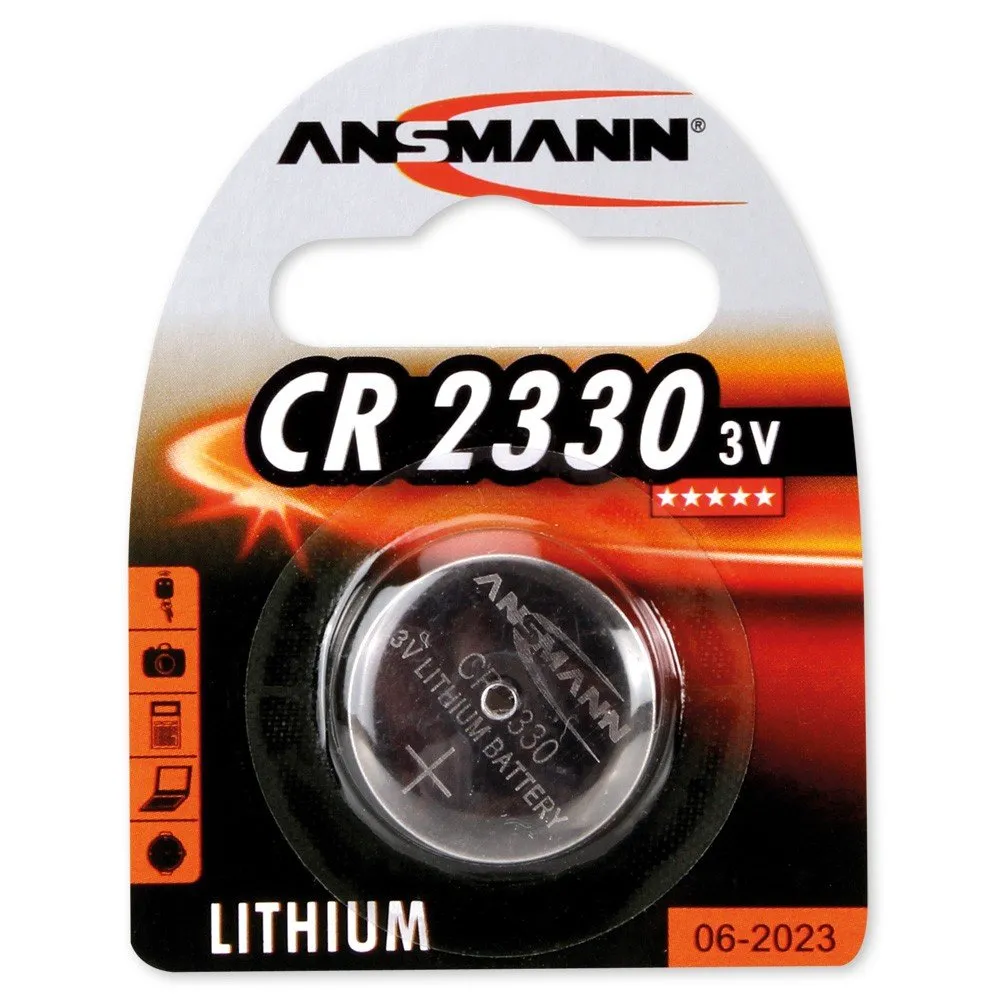 ANSMANN CR2330 pile bouton lithium 3 V 1 pièce 250 mAh