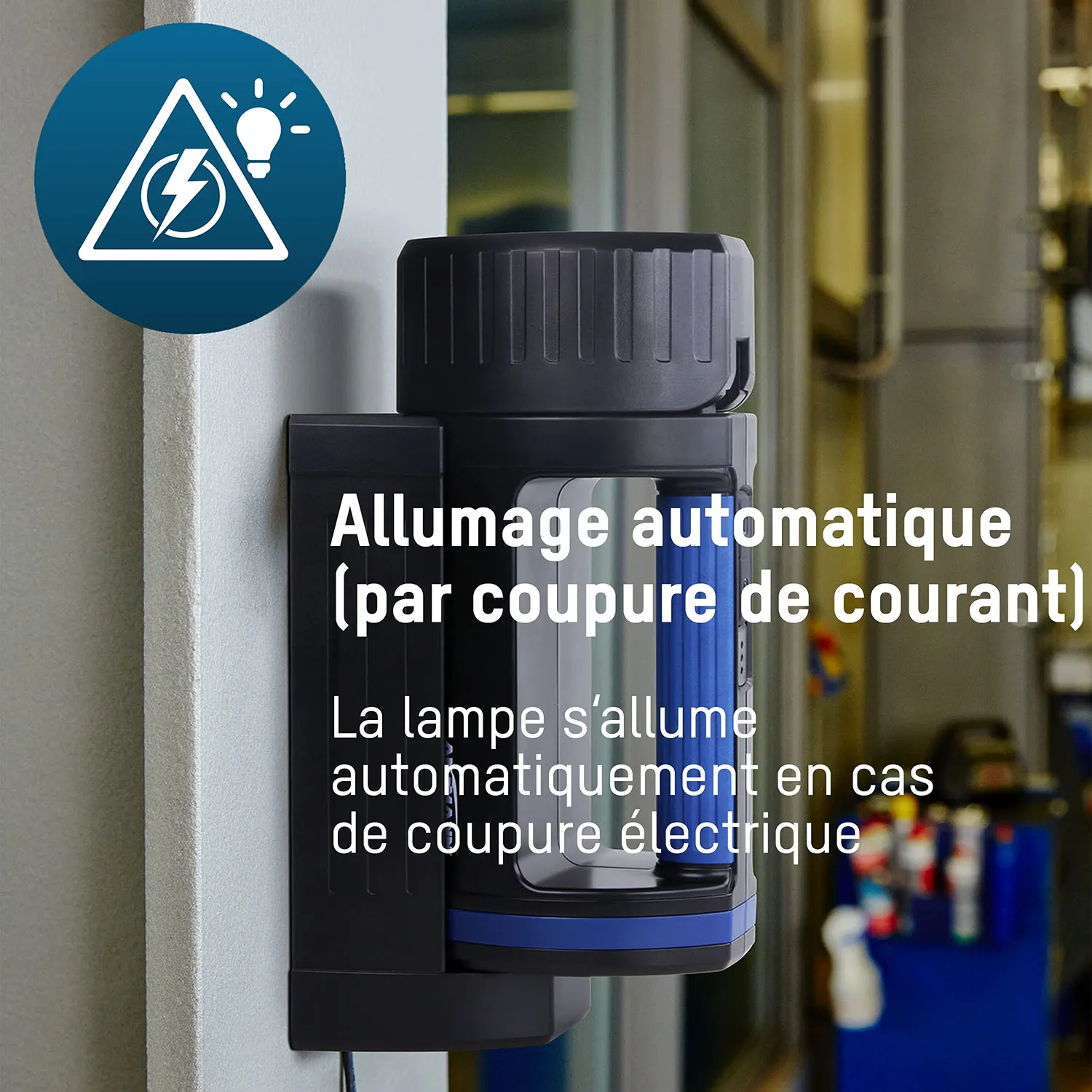 ANSMANN baladeuse LED rechargeable 5200 mAh magnétique