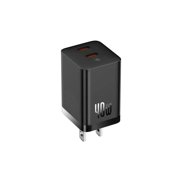Baseus GaN5 Pro Dual USB-C Fast Charger 40W chargeur mural double USB-C