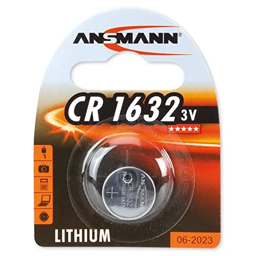 ANSMANN CR1632 pile bouton lithium 3 V 1 pièce longue conservation