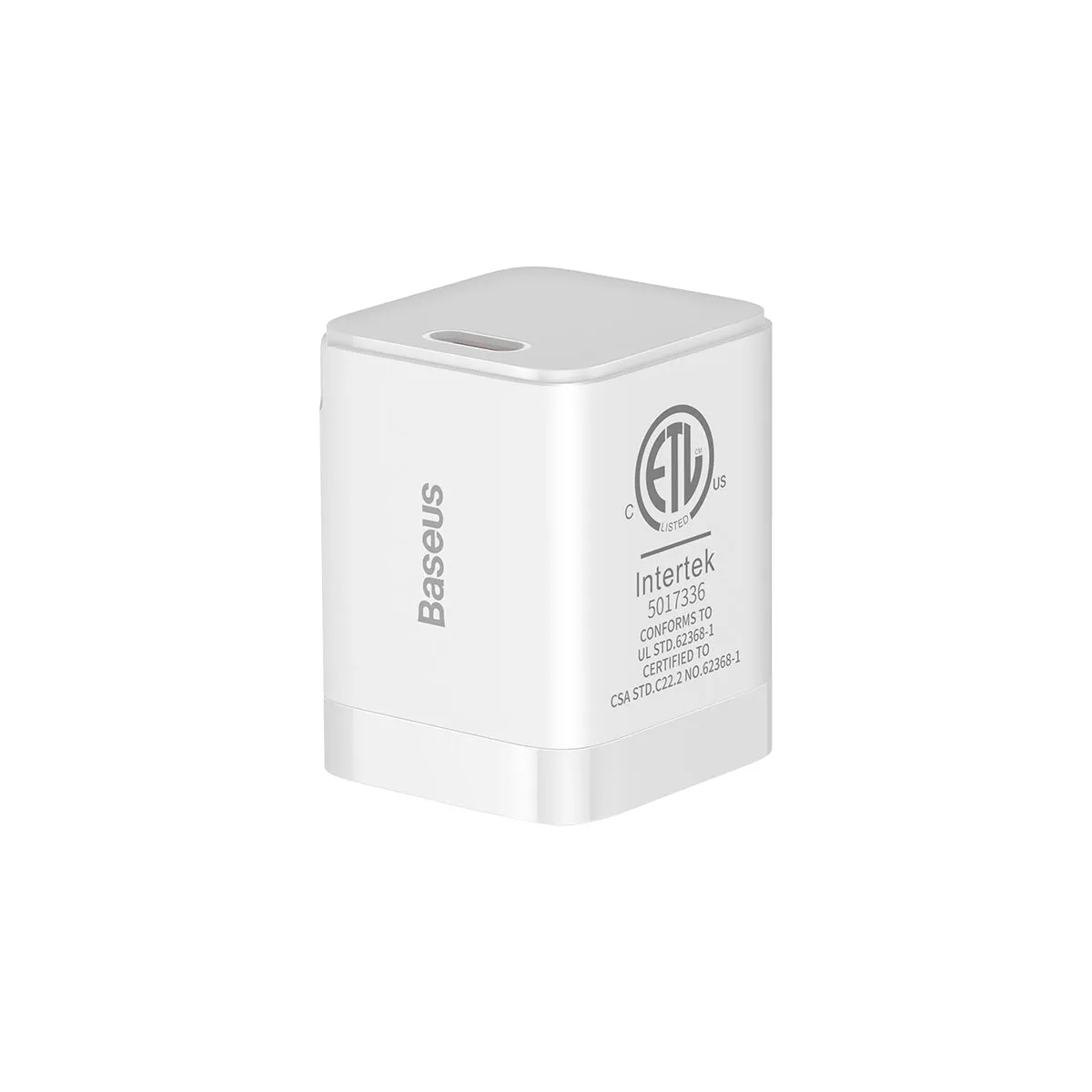 Baseus GaN3 chargeur USB-C 30 W noir pliable