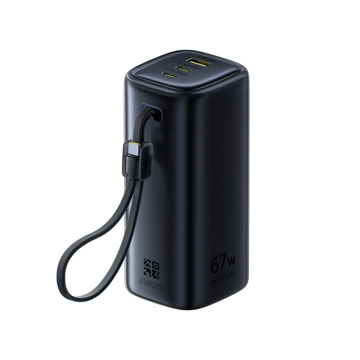 Baseus EnerGeek GX11 MiFi batterie externe Wi-Fi 20 000 mAh 67 W
