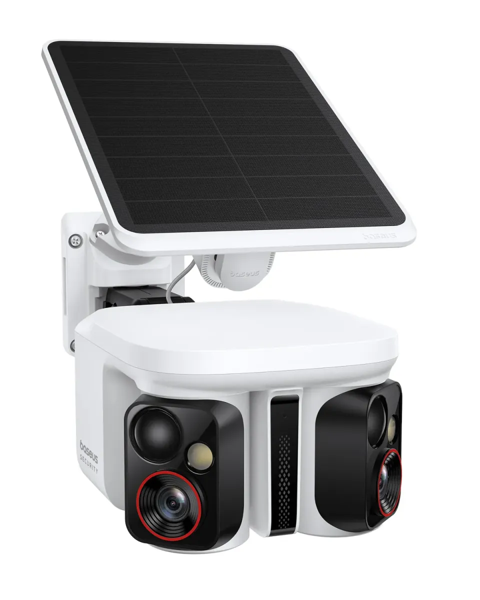 Baseus Security X1 Pro caméra solaire extérieure double objectif 3K