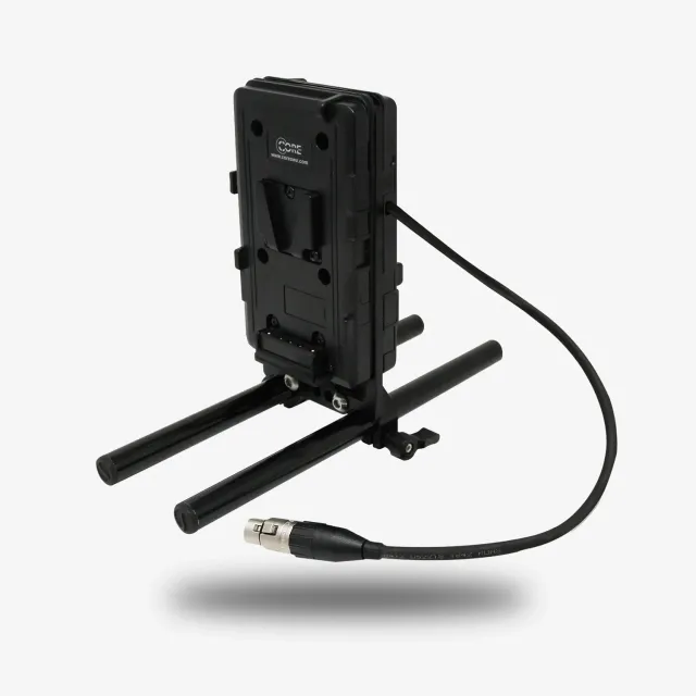 Core SWX RM-GPTS-XLR plaque V-mount double XLR 4 broches
