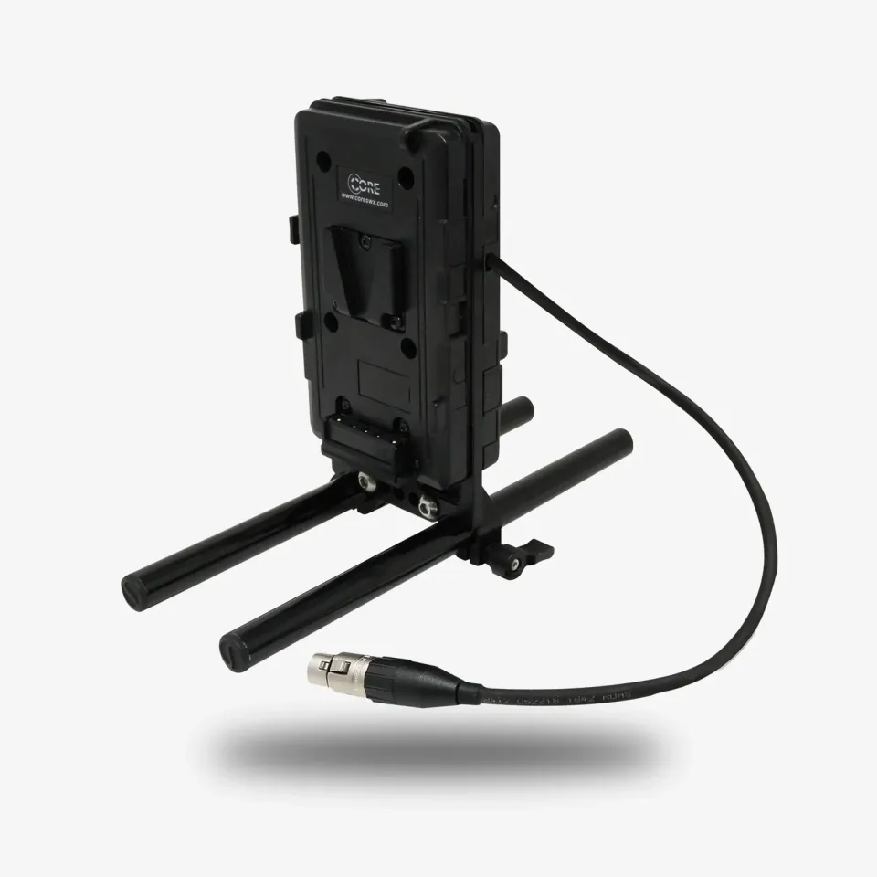 Core SWX RM-GPTS-XLR plaque V-mount double XLR 4 broches