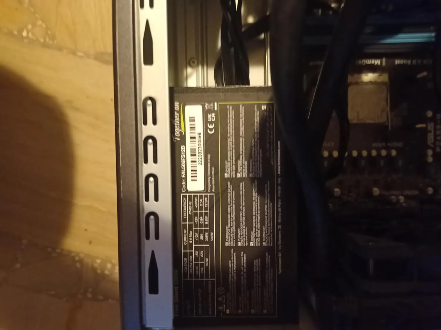 Tecnoware Free Silent 500 alimentation PC ATX 500 W PCI-E