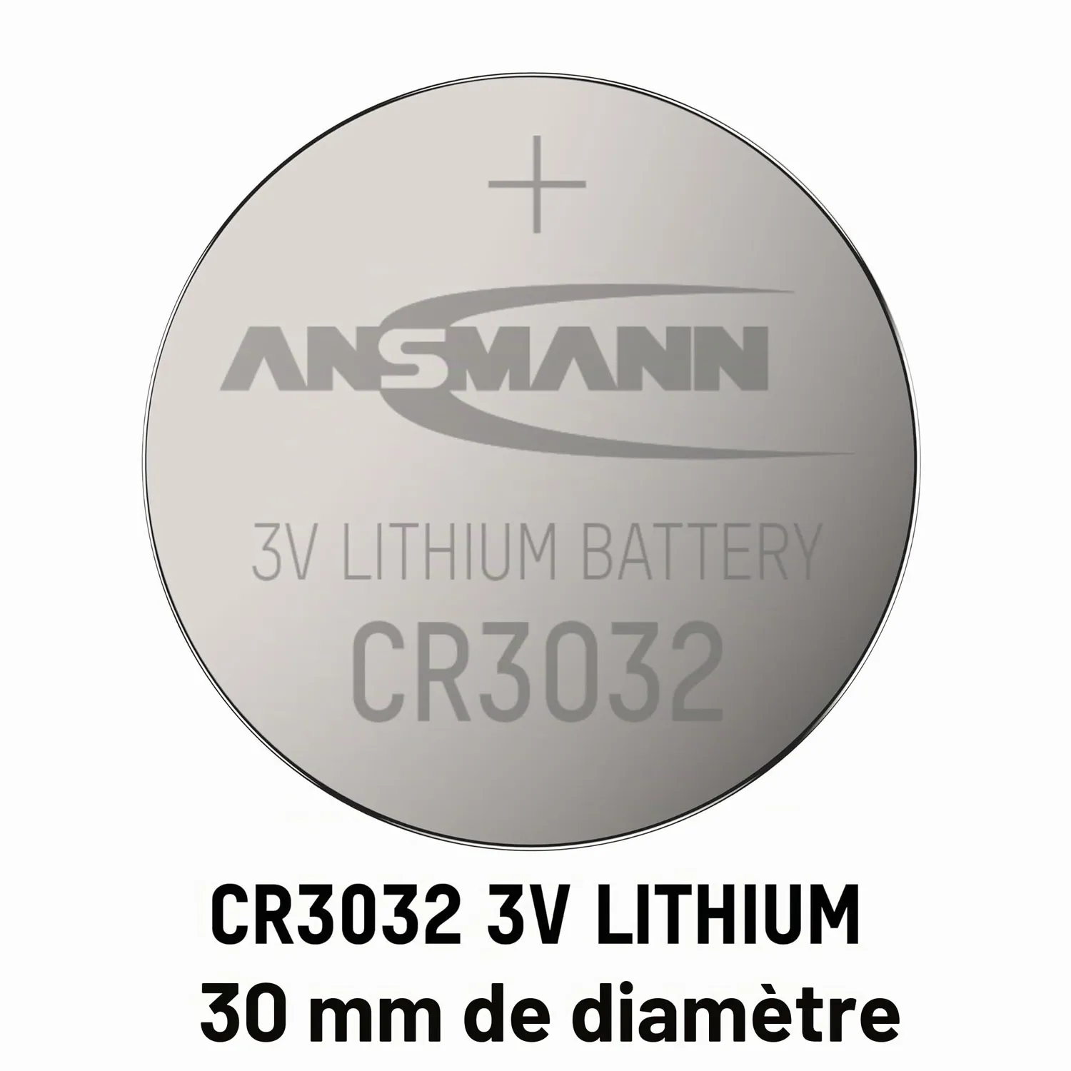 ANSMANN CR3032 pile bouton lithium 3 V 550 mAh lot de 1