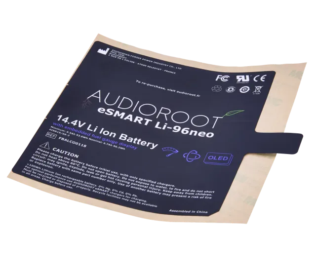 BSRF Audioroot Li-96neo étiquette de remplacement