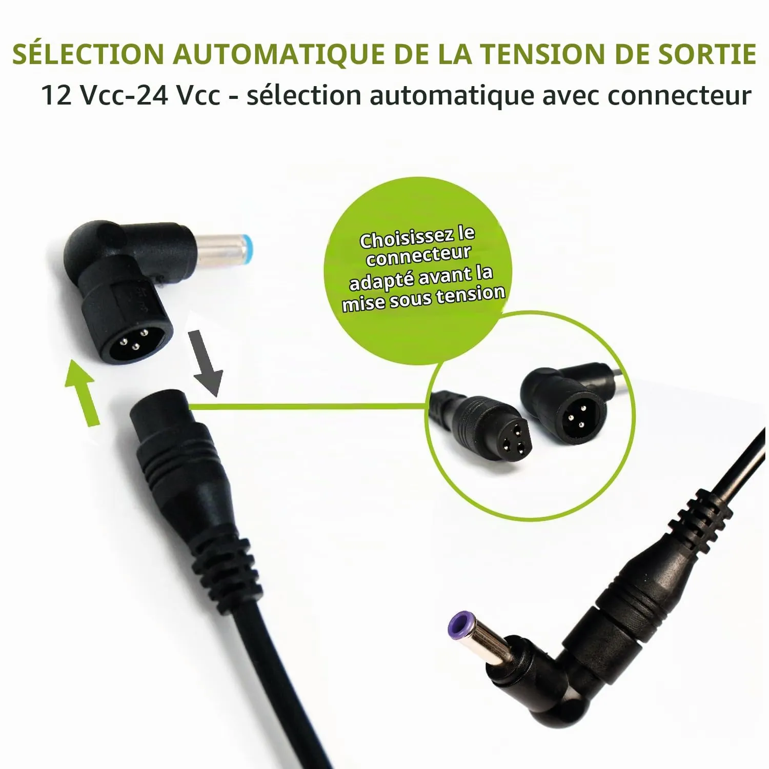 Tecnoware Power Systems chargeur universel ordinateur portable 95 W 10 connecteurs