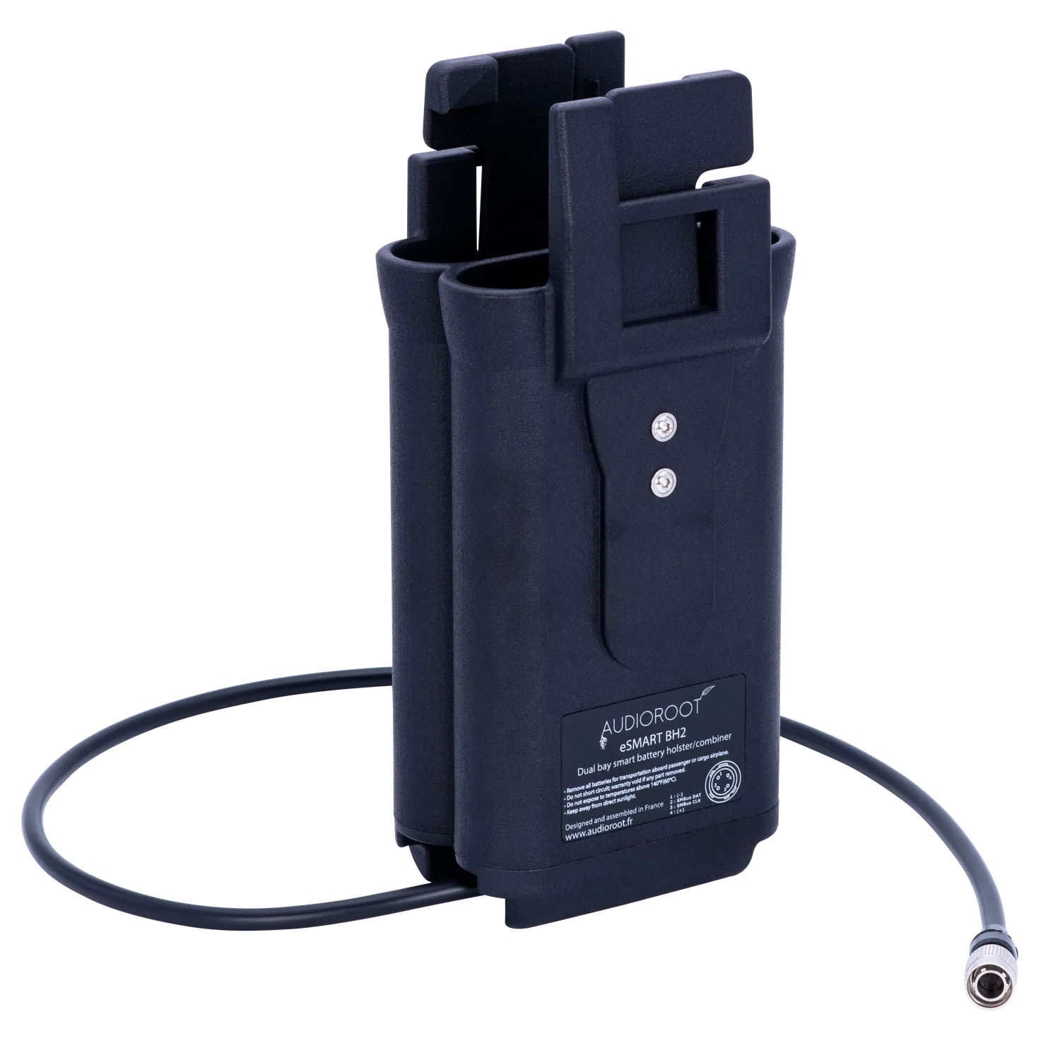 BSRF Audioroot BH2 support double batterie eSMART