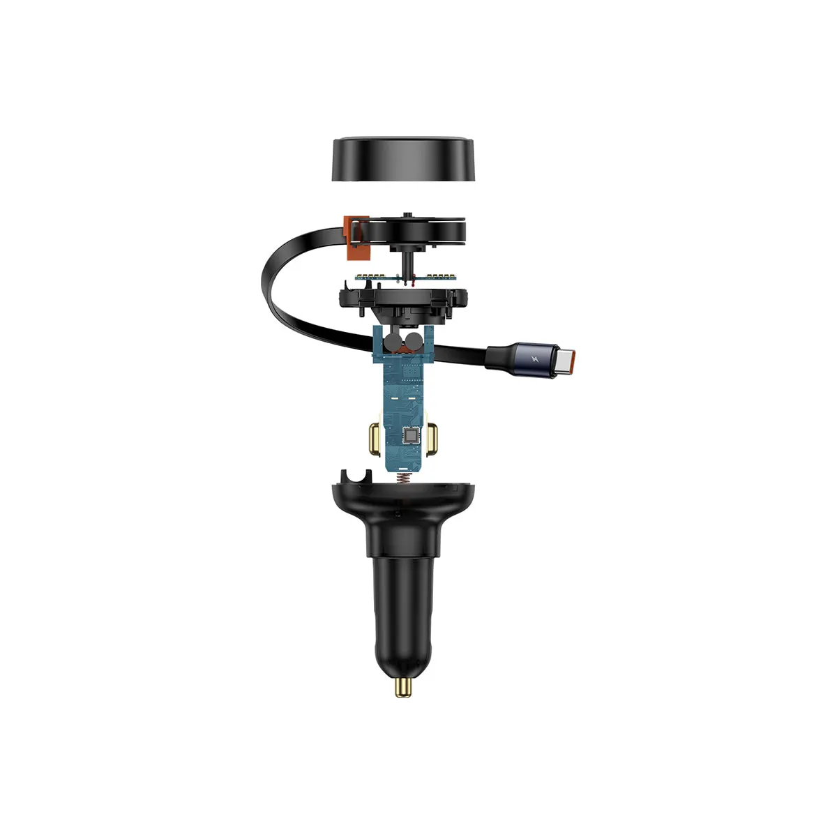 Baseus Enjoyment Pro chargeur voiture USB-C rétractable 60W