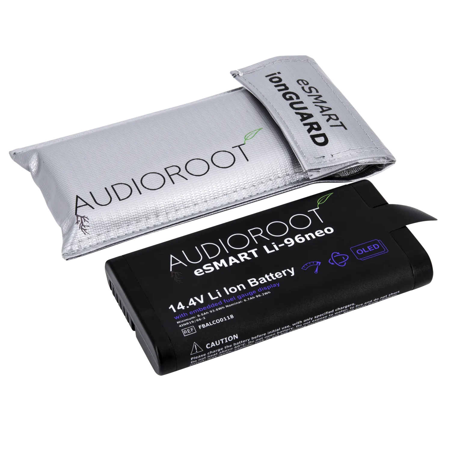 Audioroot ionGUARD sac ignifuge batterie Li-ion