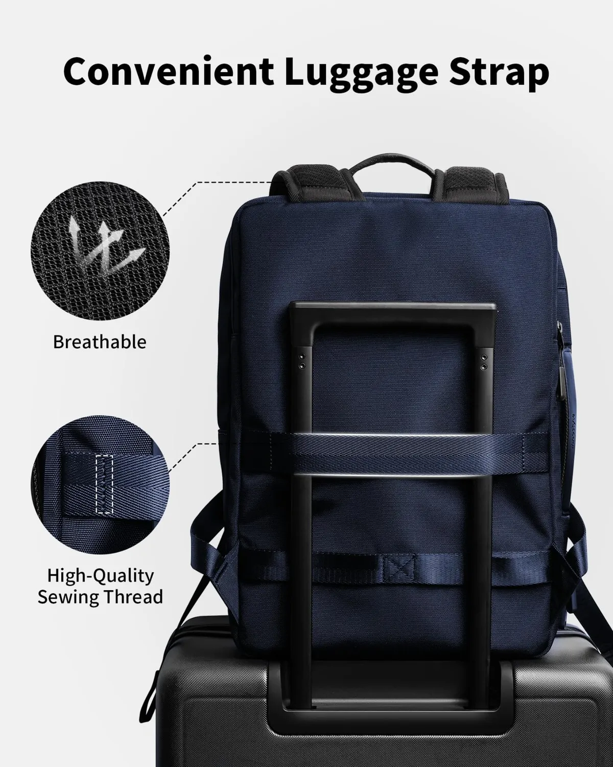 Innostyle DailyCommute sac à dos ordinateur 15,6 pouces bleu