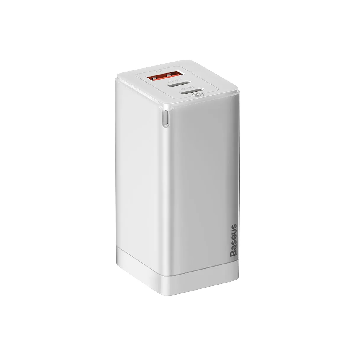 Baseus GaN2 3 Ports Fast Charger 65W chargeur secteur noir